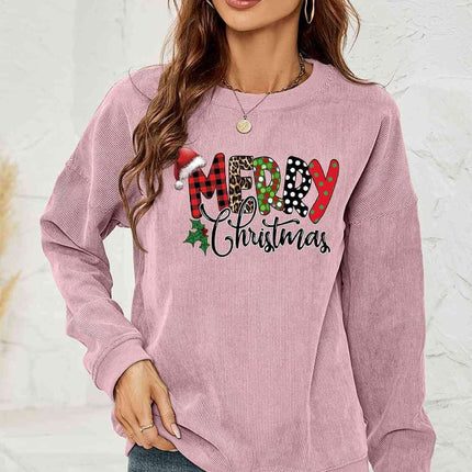 Joyful Christmas Vibes Graphic Sweater