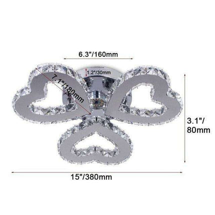 K9 Crystal Elegance LED Chandelier Set - Contemporary Illumination for Stylish Spaces..