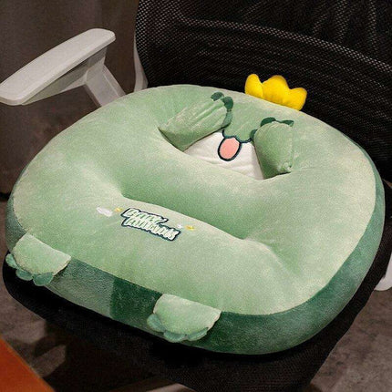 Kawaii Critter Plush Seating Cushion - Cozy Office Mat - Très Elite