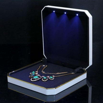 LED Jewelry Display Organizer Box for Elegant Showcase - Très Elite