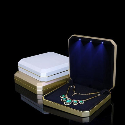 LED Jewelry Display Organizer Box for Elegant Showcase - Très Elite