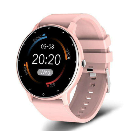 LIGE 2023 Men's Touch Screen Fitness Smart Watch: Health Tracker with IP67 Waterproof and Long-Lasting Battery - Très Elite