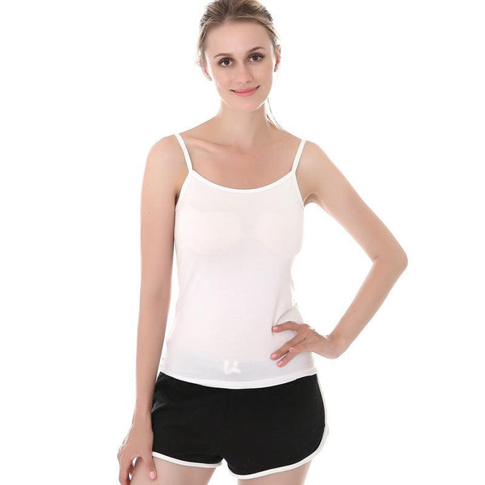 Luxurious Reversible V-Neck Camisole with Stretch Fabric