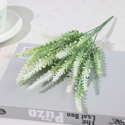 Lavender Luxe: Exquisite Flocked Floral Arrangement