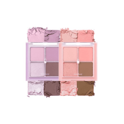 Lavender & Peach Luxe Milky Duo Eyeshadow Palette - Essential Eye Makeup Experience - Très Elite