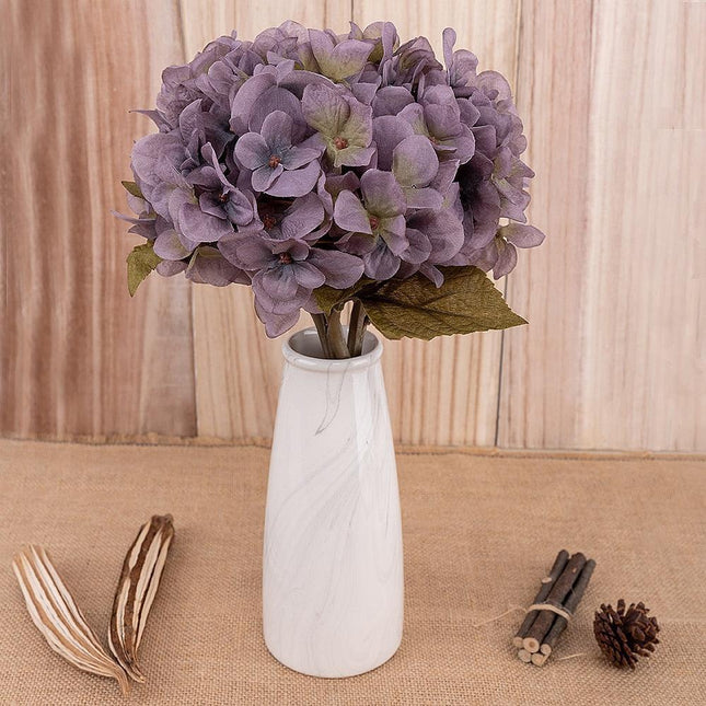 Lavish Silk Hydrangea Stem - A Floral Statement of Luxury