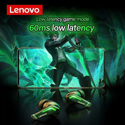 Lenovo GM3 TWS Gaming Headphones: Experience Unmatched Sound Quality and Ultra-Low Latency for the Ultimate Gaming Advantage - Très Elite