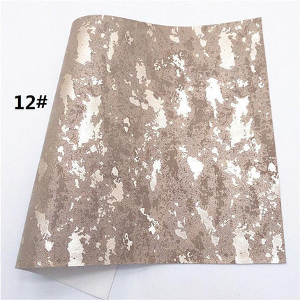 Leopard Print Glitter Lace Faux Leather Craft Sheets - Ultimate DIY Creations Kit..