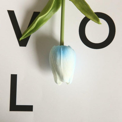 Lifelike 31-Piece Artificial Tulip Arrangement - Colorful Floral Centerpiece