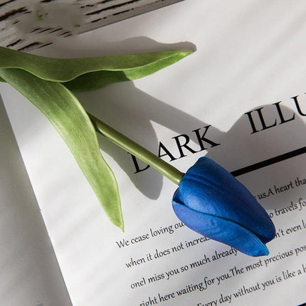 Lifelike 31-Piece Artificial Tulip Arrangement - Colorful Floral Centerpiece