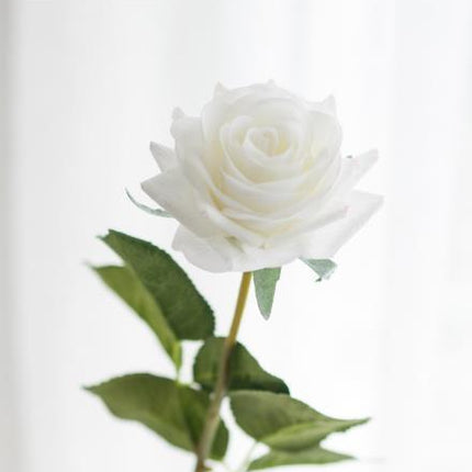 Lifelike Artificial Rose Stem Collection for Elegant Home and Wedding Decor..