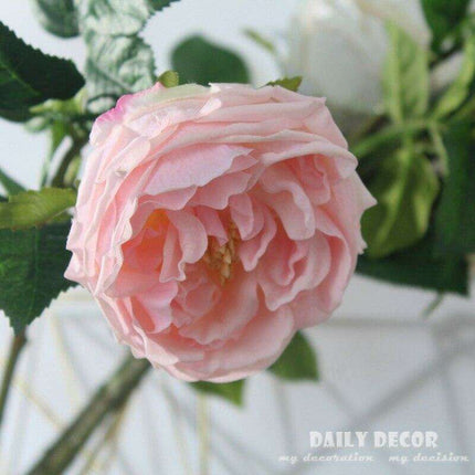 Lifelike Austin Rose Artificial Flowers - 12-Piece Set for Stunning Wedding Decor