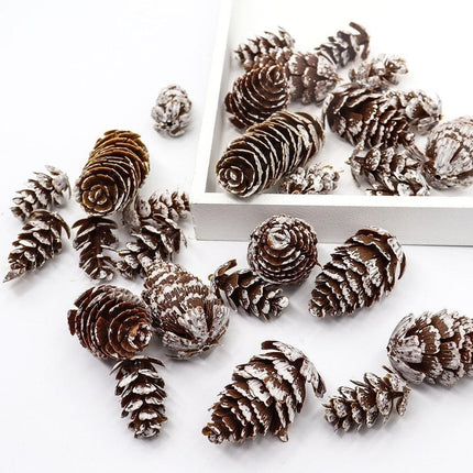 Lifelike Pine Cone Holiday Decor Collection: Transform Your Seasonal Setup - Très Elite