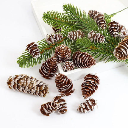 Lifelike Pine Cone Holiday Decor Collection: Transform Your Seasonal Setup - Très Elite