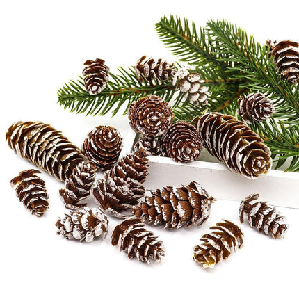 Lifelike Pine Cone Holiday Decor Collection: Transform Your Seasonal Setup - Très Elite