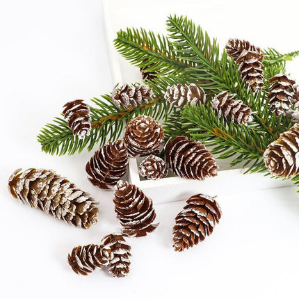 Lifelike Pine Cone Holiday Decor Collection: Transform Your Seasonal Setup - Très Elite