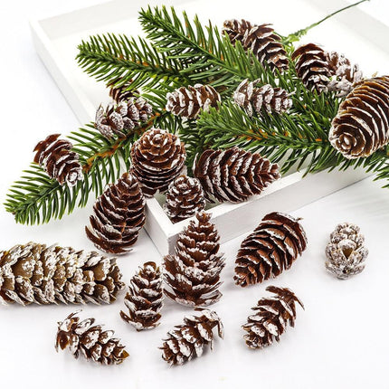 Lifelike Pine Cone Holiday Decor Collection: Transform Your Seasonal Setup - Très Elite
