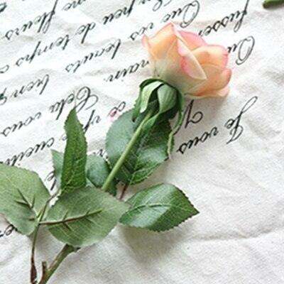 Lifelike Premium Latex Rose Bouquet - Timeless Floral Elegance for Home and Events..