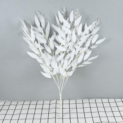 Lifelike Silk Greenery Bouquet for Elegant Home and Event Decor - Très Elite