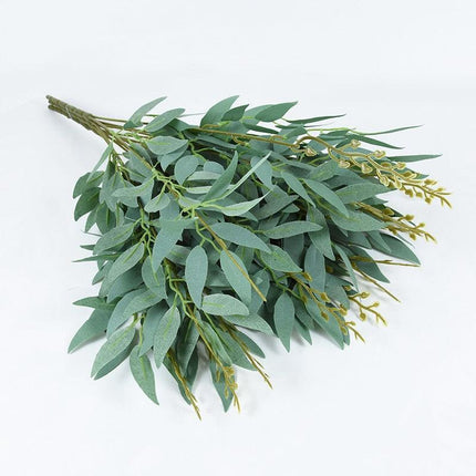 Lifelike Silk Greenery Bouquet for Elegant Home and Event Decor - Très Elite