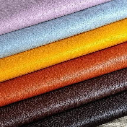 Litchi Faux Leather Craft Kit: Versatile Synthetic Fabric for Creative DIY Projects - Très Elite