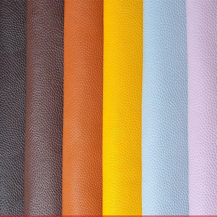 Litchi Faux Leather Craft Kit: Versatile Synthetic Fabric for Creative DIY Projects - Très Elite