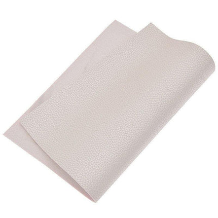 Litchi Textured PVC Craft Sheet: Stylish Faux Leather for Innovative DIY Creations - Très Elite