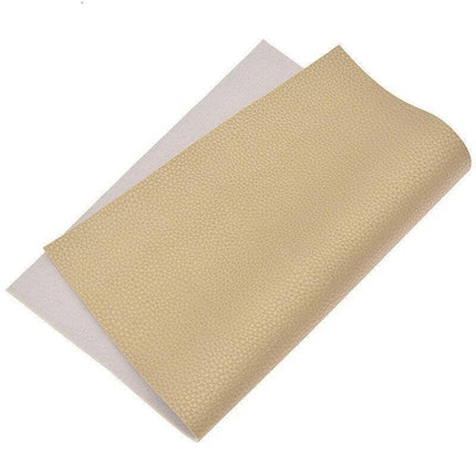 Litchi Textured PVC Craft Sheet: Stylish Faux Leather for Innovative DIY Creations - Très Elite