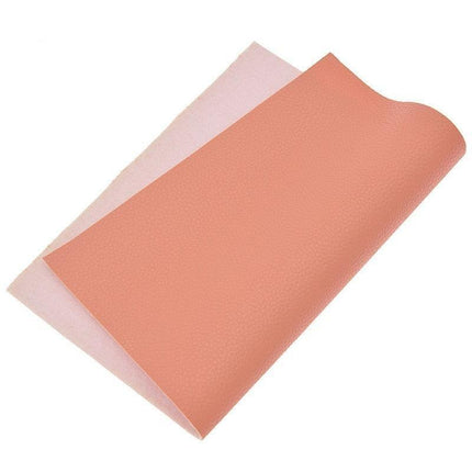 Litchi Textured PVC Craft Sheet: Stylish Faux Leather for Innovative DIY Creations - Très Elite