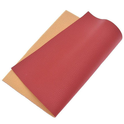 Litchi Textured PVC Craft Sheet: Stylish Faux Leather for Innovative DIY Creations - Très Elite