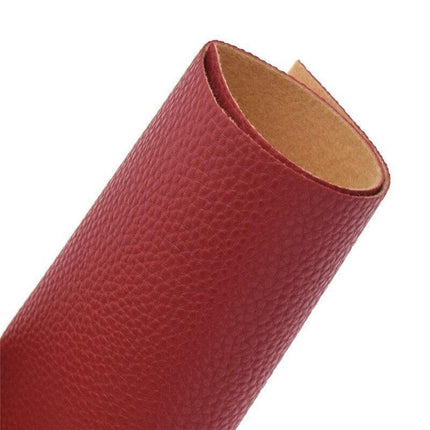 Litchi Textured PVC Craft Sheet: Stylish Faux Leather for Innovative DIY Creations - Très Elite