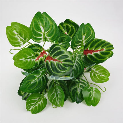 Lively Multicolor Faux Silk Leaf Arrangement - Chic Home Decor Display