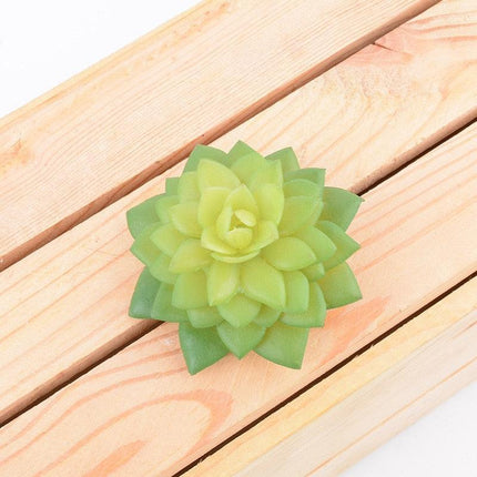 Lotus Oasis Lifelike Faux Succulent: Effortless Indoor Decoration
