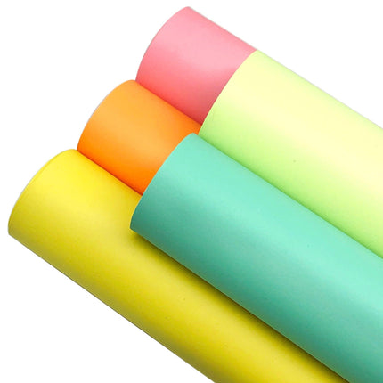 Luminous Glow-in-the-Dark Synthetic Leather Crafting Sheets - Très Elite