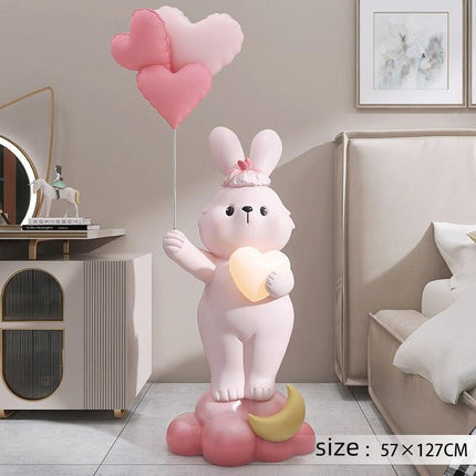 Luminous Moon Rabbit: A Symbol of Elegance for Home and Gift Giving- Très Elite- Très Elite