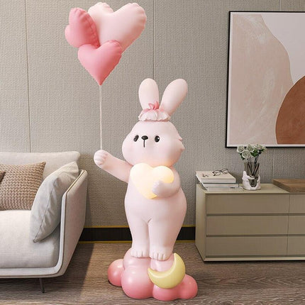 Luminous Moon Rabbit: A Symbol of Elegance for Home and Gift Giving - Très Elite