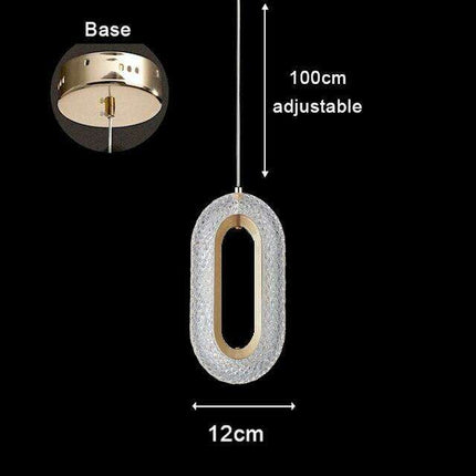 Luminous Nordic Crystal Elegance Chandelier - Timeless Glamour..