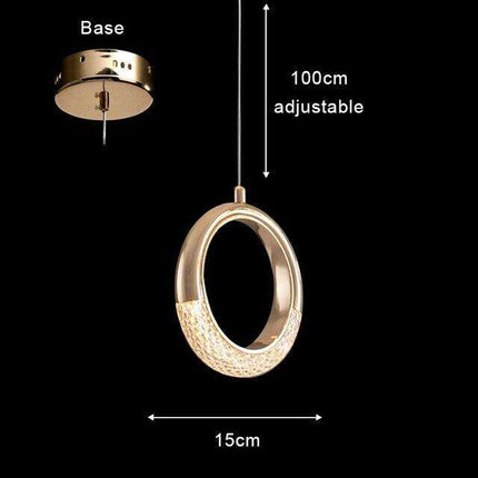 Luminous Nordic Crystal Elegance Chandelier - Timeless Glamour..