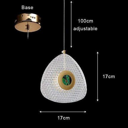 Luminous Nordic Crystal Elegance Chandelier - Timeless Glamour..