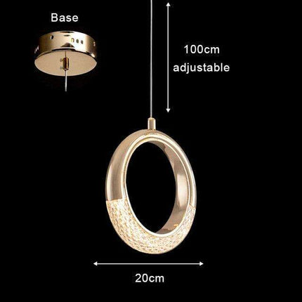 Luminous Nordic Crystal Elegance Chandelier - Timeless Glamour..