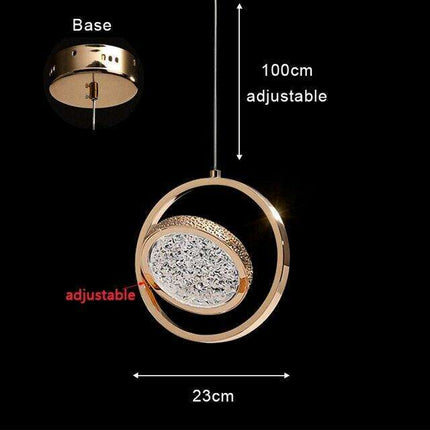 Luminous Nordic Crystal Elegance Chandelier - Timeless Glamour..