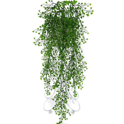 Lush Faux Rattan Vines - Realistic Greenery Wall Art for a Refreshing Home Ambiance - Très Elite