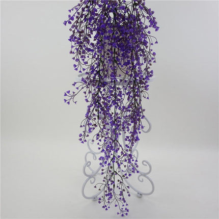 Lush Faux Rattan Vines - Realistic Greenery Wall Art for a Refreshing Home Ambiance - Très Elite