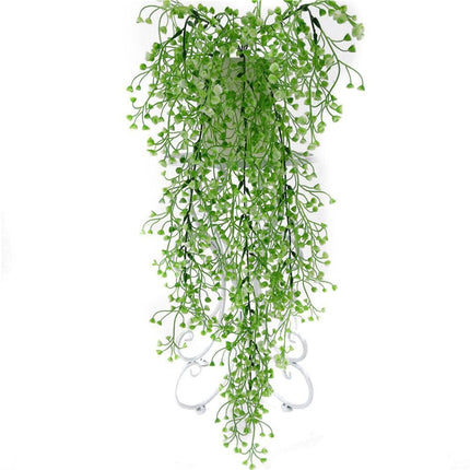 Lush Faux Rattan Vines - Realistic Greenery Wall Art for a Refreshing Home Ambiance - Très Elite