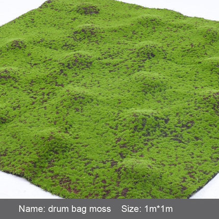 Lush Greenery Faux Carpet: Step into Nature's Luxury..