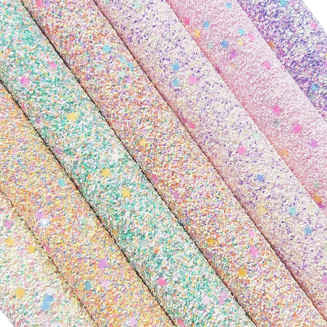 Lustrous Faux Leather Craft Rolls: Radiant Sheets for Innovative DIY Projects