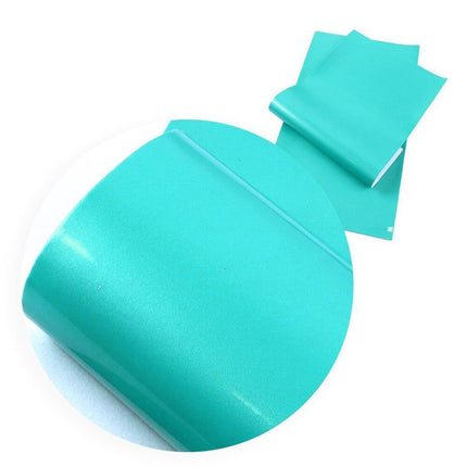 Lustrous Pearl PU Leather Sheets for Elegant DIY Projects - Très Elite