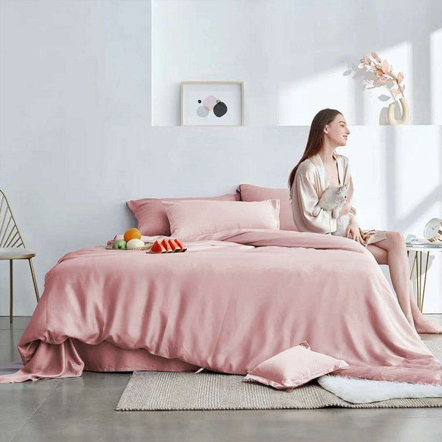 Luxe Silk Serenity Bedding Collection - Ultimate Comfort for Restful Nights