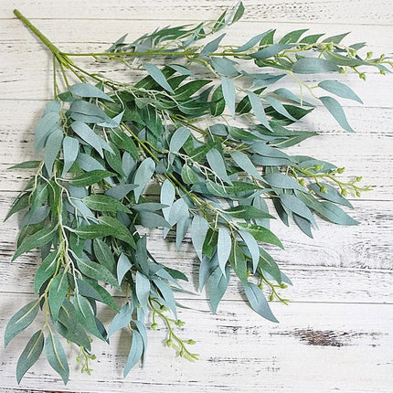 Luxe Willow Oasis Floral Arrangement - Exquisite Faux Bouquet for Upscale Decor - Très Elite