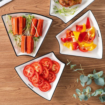 Luxurious 9-Piece Porcelain Dinnerware Collection - Très Elite